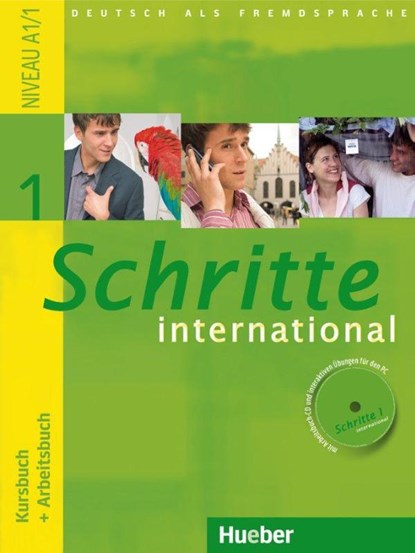Schritte international 1. Kursbuch + Arbeitsbuch mit Audio-CD zum Arbeitsbuch und interaktiven Übungen, Daniela Niebisch ; Sylvette Penning-Hiemstra ; Franz Specht ; Monika Bovermann - Paperback - 9783190018512