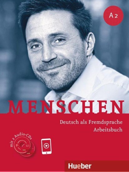 Menschen A2. Arbeitsbuch mit 2 Audio-CDs, Anna Breitsameter ; Sabine Glas-Peters ; Angela Pude - Paperback - 9783191119027