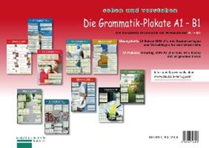 Die Grammatik-Plakate A1-B1, LUSCHER,  Renate - Paperback - 9783193117410
