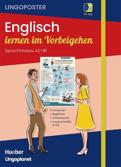 Lingoposter: Englisch lernen im Vorbeigehen, Delius Fine Books GmbH - Paperback - 9783197796017