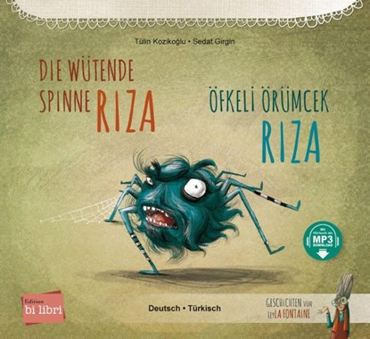 Die wütende Spinne Riza (Deutsch-Türkisch), Tülin Kozikoglu - Paperback - 9783198496022