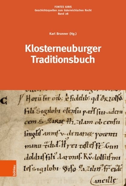 Klosterneuburger Traditionsbuch, Karl Brunner - Paperback - 9783205221531