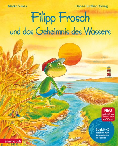 Filipp Frosch und das Geheimnis des Wassers. mit CD, Marko Simsa - Gebonden - 9783219112054
