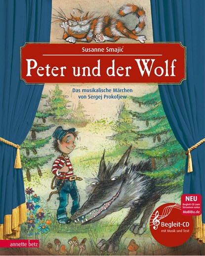 Peter und der Wolf, Sergej Prokofjew - Gebonden - 9783219117769