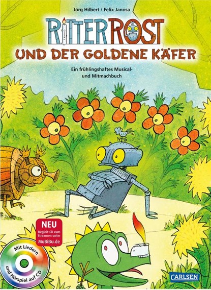 Ritter Rost: Ritter Rost und der goldene Käfer, Jörg Hilbert ; Felix Janosa - Gebonden - 9783219118513