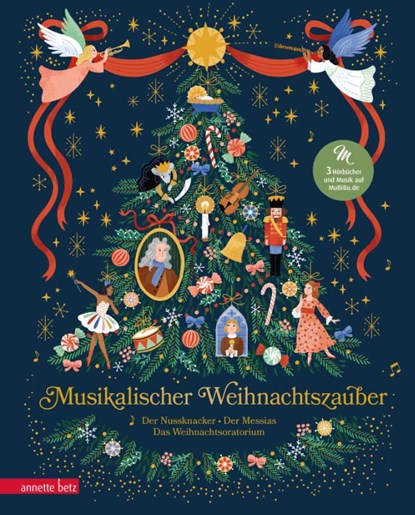 Musikalischer Weihnachtszauber (Das musikalische Bilderbuch zum Streamen), Rudolf Herfurtner ; Susa Hämmerle - Gebonden - 9783219120486