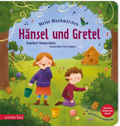 Meine Musikmärchen: Hänsel und Gretel - Knusperhäuschen, Hexe und mutige Geschwister: ein Pappbilderbuch zur musikalischen Frühförderung. Für kleine Reim- und Märchenfans ab 3 Jahren, Cornelia Boese - Gebonden - 9783219120646
