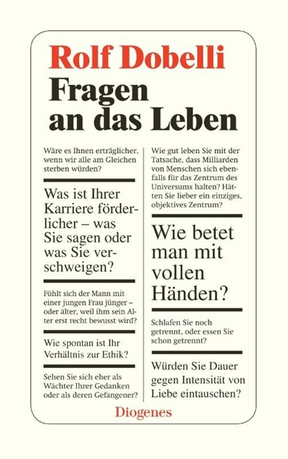 Fragen an das Leben, Rolf Dobelli - Paperback - 9783257243581
