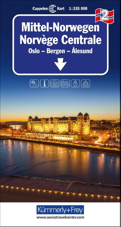 Noorwegen Centr. - Oslo/Bergen/Alesund, niet bekend - Overig - 9783259018224
