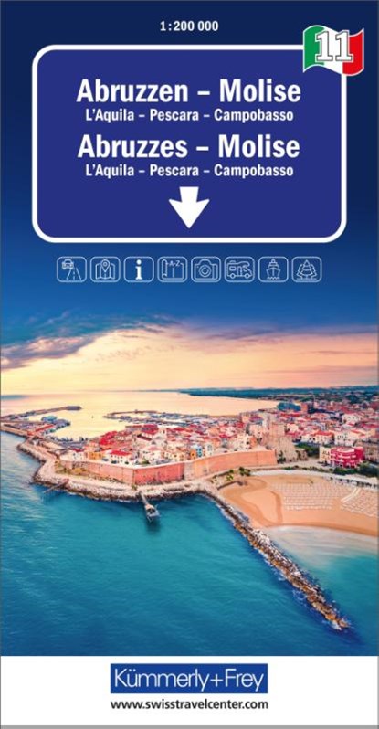 Abruzzo / Molise, Hallwag Kümmerly+Frey AG - Gebonden - 9783259018453