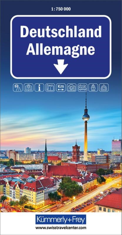 Germany, Hallwag Kümmerly+Frey AG - Gebonden - 9783259018514