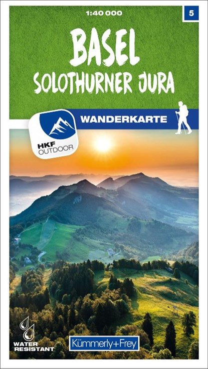 Basel / Solothurner Jura 05 Wanderkarte 1:40 000 matt laminiert, niet bekend - Gebonden - 9783259023051