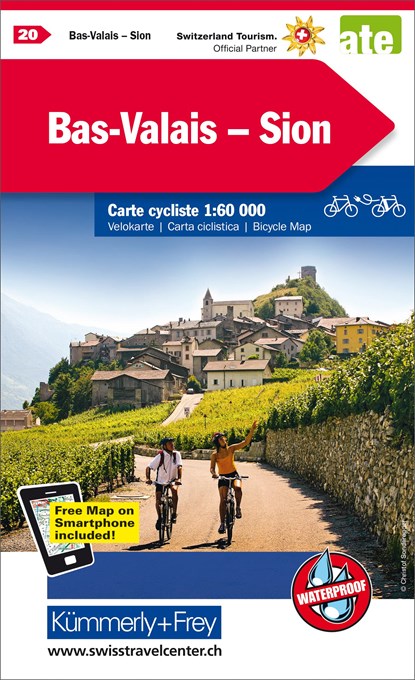 Sion / Bas-Valais fietskaart, niet bekend - Overig - 9783259024201