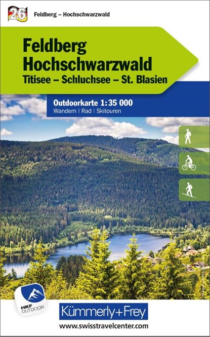 Feldberg / Hochschwarzwald, Hallwag Kümmerly+Frey AG - Gebonden - 9783259026021