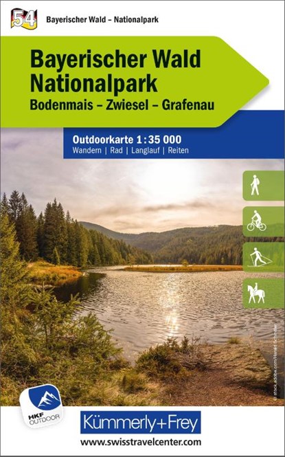 Bavarian Forest NP, Hallwag Kümmerly+Frey AG - Gebonden - 9783259026076
