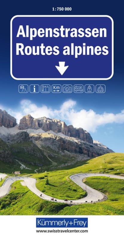 Alpine roads, niet bekend - Gebonden - 9783259300213