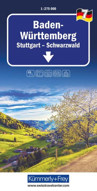 Baden-Wurttemberg / Stuttgart, Black Forest, niet bekend - Gebonden - 9783259300251