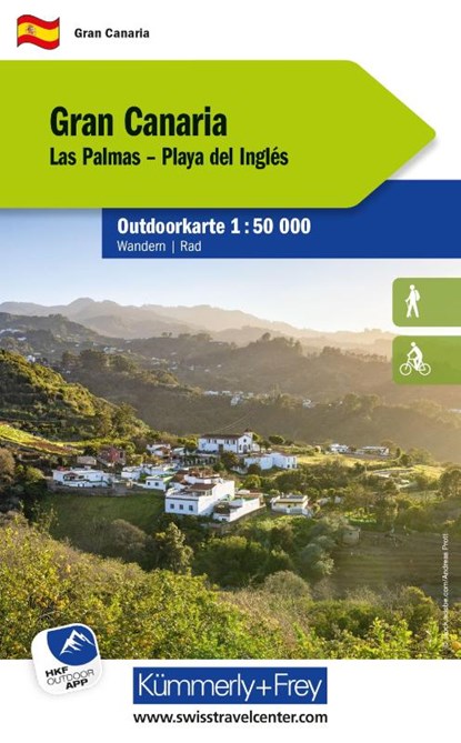 Kümmerly+Frey Outdoorkarte Gran Canaria 1:50.000, niet bekend - Gebonden - 9783259300398