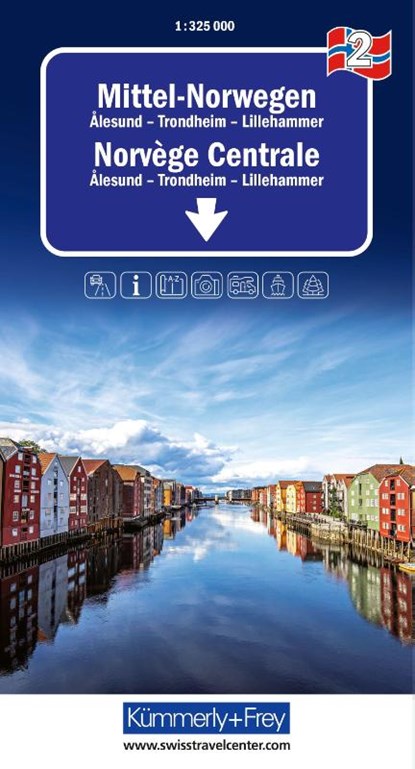 Norway Central - Alesund/Trondheim/Lillehammer, niet bekend - Gebonden - 9783259300770