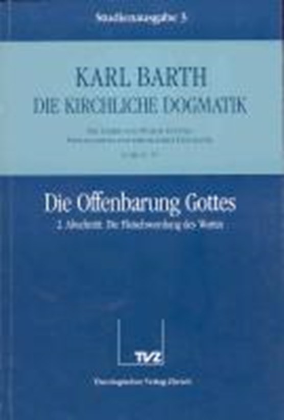 Barth, K: Kirchl. Dogmatik 3