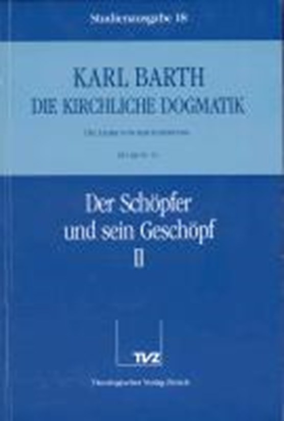 Barth, K: Kirchl. Dogmatik 18
