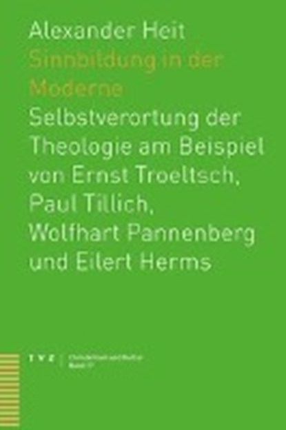 Sinnbildung in der Moderne, HEIT,  Alexander - Paperback - 9783290181406