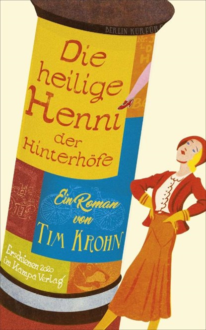 Die heilige Henni der Hinterhöfe, Tim Krohn - Gebonden - 9783311100263