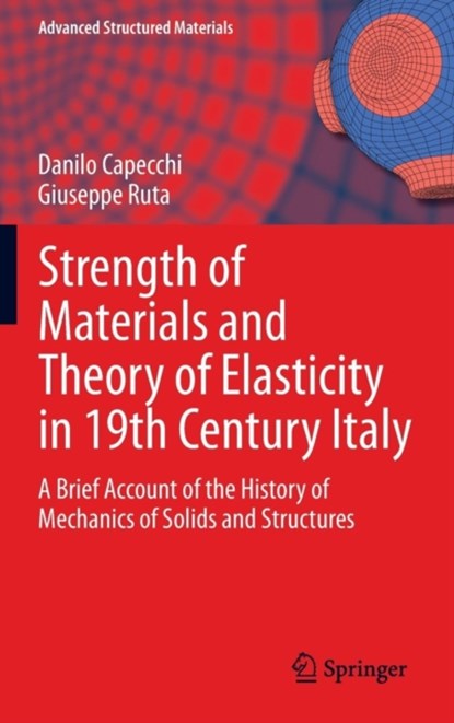Strength of Materials and Theory of Elasticity in 19th Century Italy, niet bekend - Gebonden - 9783319055237