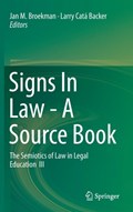 Signs In Law - A Source Book | Jan M. Broekman ; Larry Cata Backer | 