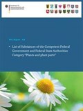List of Substances of the Competent Federal Government and Federal State Authorities | Bundesamt fur Verbraucherschutz und Lebe | 