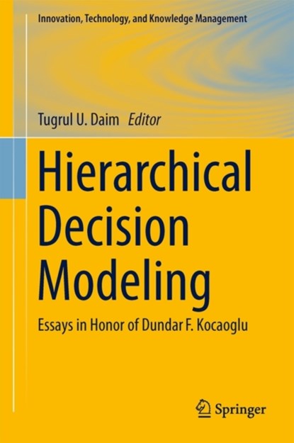 Hierarchical Decision Modeling, niet bekend - Gebonden - 9783319185576