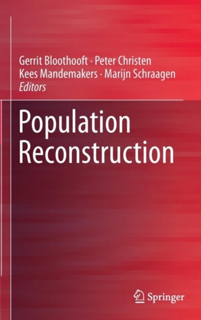 Population Reconstruction, niet bekend - Gebonden - 9783319198835