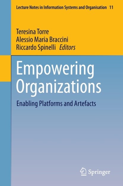 Empowering Organizations, niet bekend - Paperback - 9783319237831