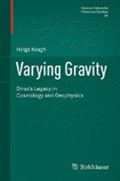 Varying Gravity, Helge Kragh - Gebonden - 9783319243771