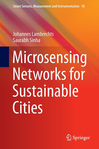 Microsensing Networks for Sustainable Cities, niet bekend - Gebonden - 9783319283579