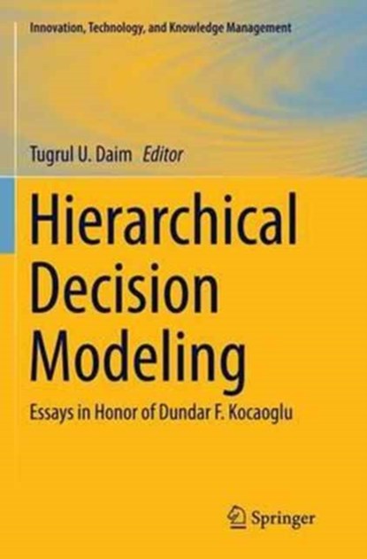 Hierarchical Decision Modeling, niet bekend - Paperback - 9783319364193