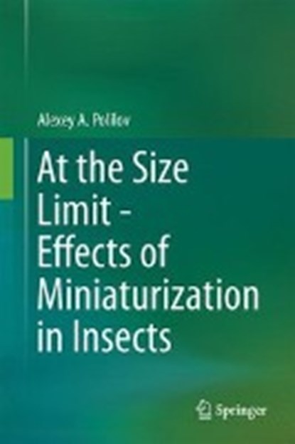 At the Size Limit - Effects of Miniaturization in Insects, POLILOV,  Alexey A. - Gebonden - 9783319394978