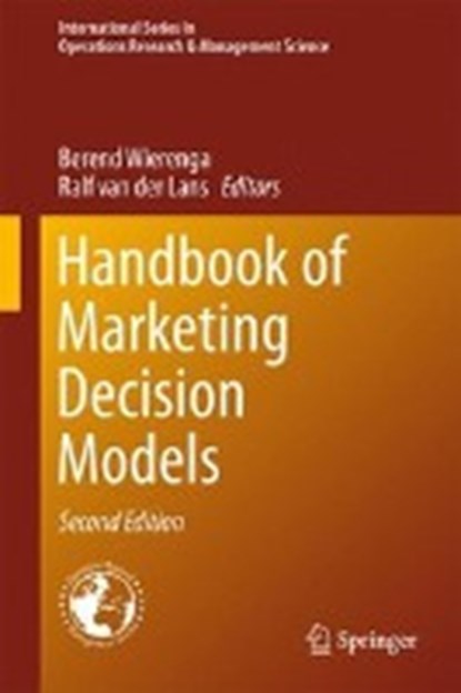 Handbook of Marketing Decision Models, Berend Wierenga ; Ralf van der Lans - Gebonden - 9783319569390