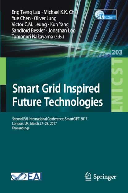 Smart Grid Inspired Future Technologies, niet bekend - Paperback - 9783319618128