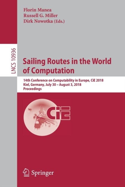 Sailing Routes in the World of Computation, niet bekend - Paperback - 9783319944173