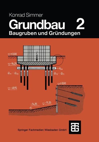 Grundbau, Konrad Simmer - Paperback - 9783322940759