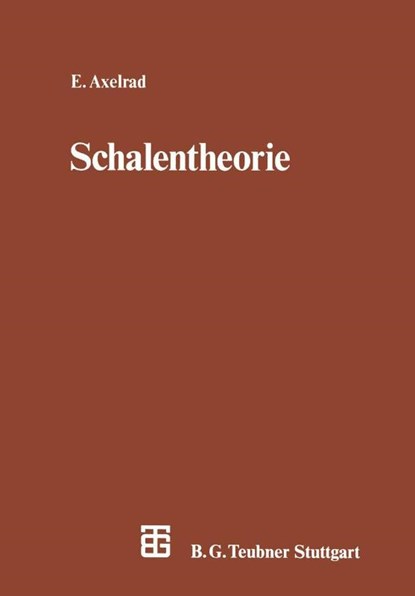Schalentheorie, niet bekend - Paperback - 9783322946584