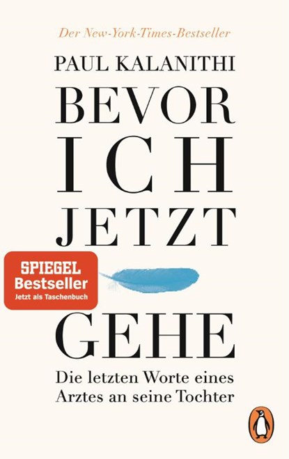 Bevor ich jetzt gehe, Paul Kalanithi - Paperback - 9783328101208