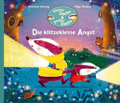 Kleiner Dachs & großer Dachs - Die klitzekleine Angst, Annette Herzog - Gebonden - 9783328301776