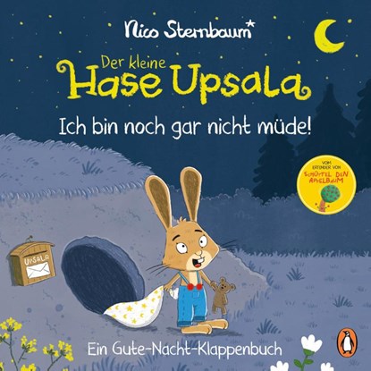 Der kleine Hase Upsala - Ich bin noch gar nicht müde - Ein Gute-Nacht-Klappenbuch, Nico Sternbaum - Gebonden - 9783328303657