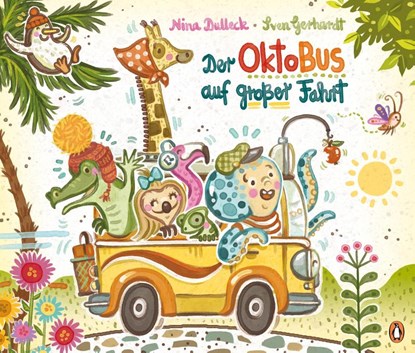 Der OktoBus auf großer Fahrt, Sven Gerhardt ; Nina Dulleck - Gebonden - 9783328304074