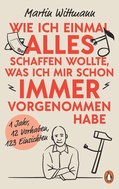 Wie ich einmal alles schaffen wollte, was ich mir schon immer vorgenommen habe, Martin Wittmann - Gebonden - 9783328602446