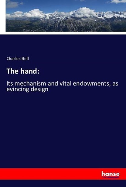 The hand:, Charles Bell - Paperback - 9783337689650