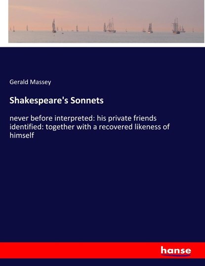 Shakespeare's Sonnets, Gerald Massey - Paperback - 9783337851385