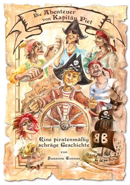 Die Abenteuer von Kapitän Piet, Susanne Tonnar - Paperback - 9783347978638